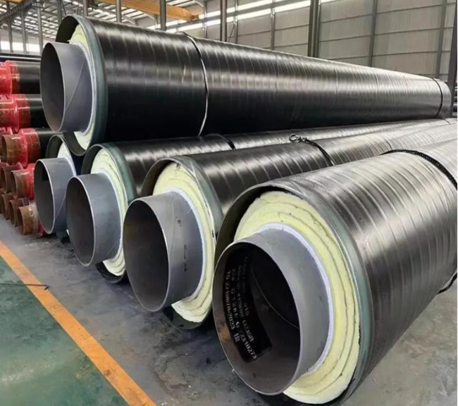 昆玉钢套钢蒸汽保温管
